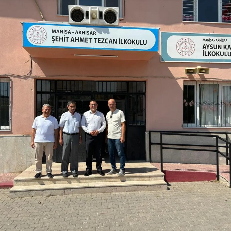 İlçe Milli Eğitim Müdür Süleyman ERDEM’den  Okul Müdürlerine Ziyaret