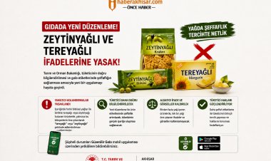 Gıdada Yeni Dönem: “Tereyağlı” ve “Zeytinyağlı” İfadelerine Sınırlama Geldi