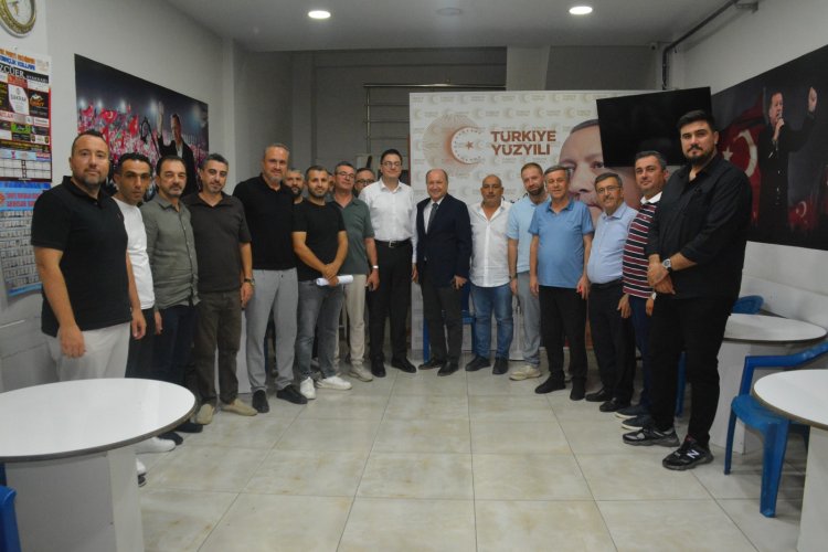ATSO Başkan Adayı Ufuk Merde’den AK Parti İlçe Teşkilatına Ziyaret