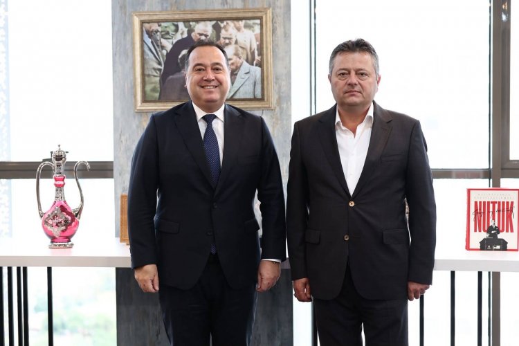 Hakan Erdost, Manisa Büyükşehir Belediye Başkanı Besim Dutlulu’yu Ziyaret Etti