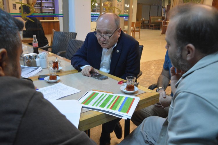 Merde ve Mavi Liste Ekibi İstişare Toplantılarını Sürdürüyor