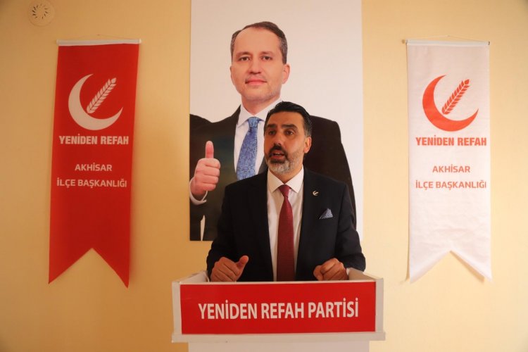 Yeniden Refah Partisi Akhisar ilçe Başkanı “Fahiş Elektrik Faturaları Sosyal Adaleti Zedeliyor”