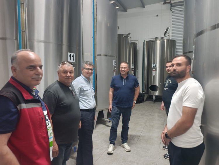 İlçe Tarım Müdürü Mustafa Taşın'dan Reyhan Zeytincilik'e Ziyaret