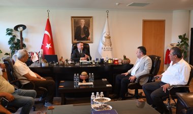 ERDOST’TAN BELEDİYE BAŞKANI KAYSERİLİ’YE ZİYARET